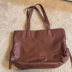 LUCKY BRAND Leather Tote Bag